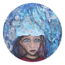"Blue in the Rain" stickers