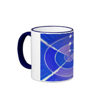 BLUE INFINITY mugs by ANGELHELEN BLUE INFINITY mugs