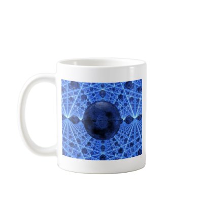 Blue Infinity Coffee Mugs by jasonmit