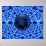 Blue Infinity Posters