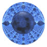 Blue Infinity Round Sticker