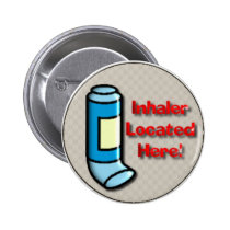 Blue Inhaler Alert Button buttons