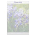 Blue Iris Impressions Customizeable Stationery Design