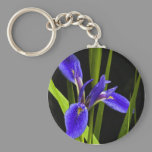 Blue Iris Keychain keychains