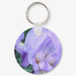 blue Iris Keychain