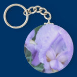 blue Iris Keychain