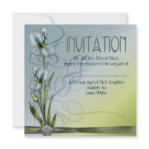 Blue Iris Wedding Announcements