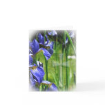 Blue Iris with Cross II Greeting Card