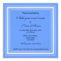 blue irises flowers all party invitation personalized invitation