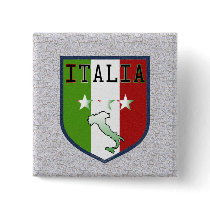 Blue Italia Crest buttons