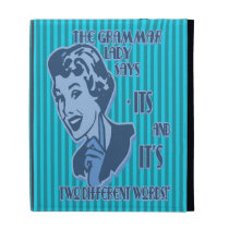 Blue Its and It's iPad Folio Case