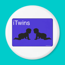 Blue iTwins magnets