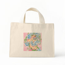 blue jasmines faerie tote bag bags