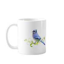 Blue Jay Bird Coffee Mug