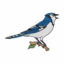 Blue Jay embroidered shirts by ZazzleEmbroidery Blue Jay embroidered shirts