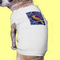 Blue Jay inverted pet clothing