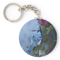 Blue Jay Keychain