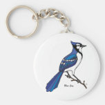 BLUE JAY KEYCHAIN