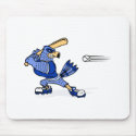 Blue Jay Playing Baseball