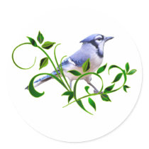 Blue Jay Stickers