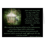 Blue Jay/ worry not... Greeting Card