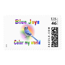 Blue Jays Color My World postage
