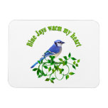 Blue Jays warm my Heart Vinyl Magnets