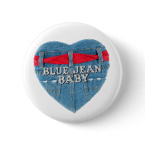 Blue Jean Baby Round Button buttons