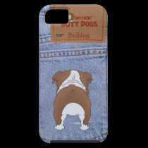 Blue Jean Bulldog Butt casemate cases