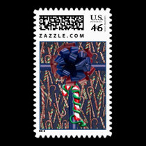 Blue Jean Candycane stamps