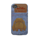 Blue Jean Dachshund Butt casematecase