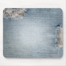 Blue Jean Design Mousepad