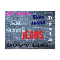 Blue Jeans postcards