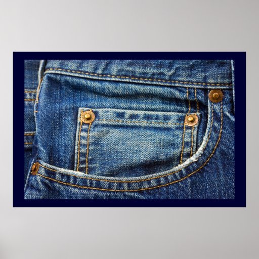 Blue Jeans Poster Zazzle