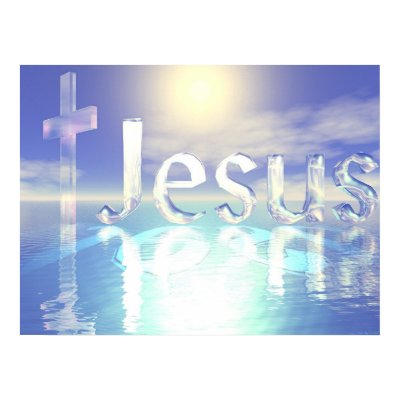 Blue Jesus Poster by artispower
