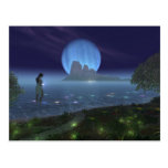 Blue Jewel Post Card