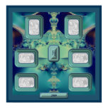 Blue Jewels 1 Collage-Template Blue Jewels 1 Collage-Template