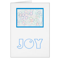 Blue Joy Card cards
