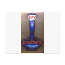 BLUE JOYSTICK postcards by LOOSIELUCY BLUE JOYSTICK postcards