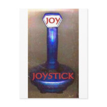 BLUE JOYSTICK postcards by LOOSIELUCY BLUE JOYSTICK postcards