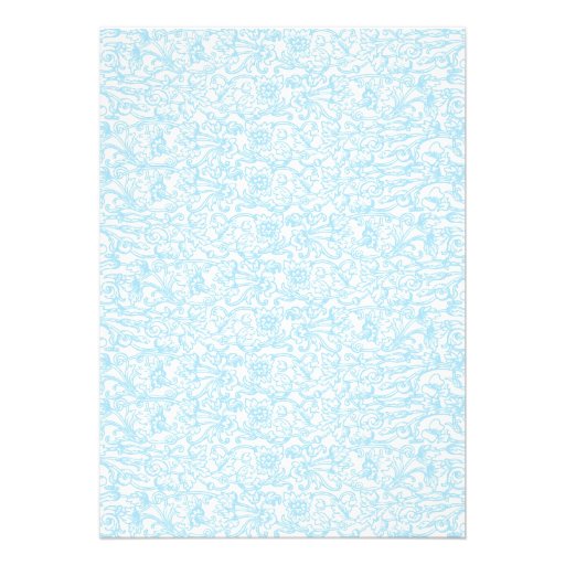 Blue Julep Scroll Custom Announcement