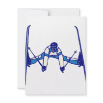 Blue Jumper Personalized Invitation