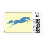Blue Jumping Horse Stamps