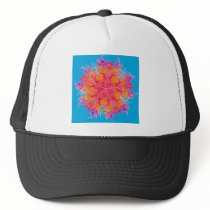 Blue Kaleidescope Trucker Hats