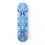 Blue Kaleidoscope Skateboard