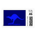 Blue Kangaroo postage