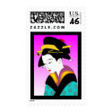 Blue Kimono stamp