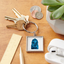 Blue King Tut keychains