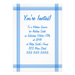 Blue Kitchen Invitation