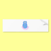 Blue Kitten bumper stickers